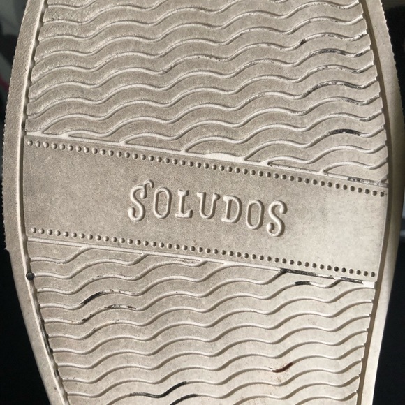 SOLUDOS Bondi Bone Embossed Croc Platform Slip On Sneaker 9 - Picture 10 of 14